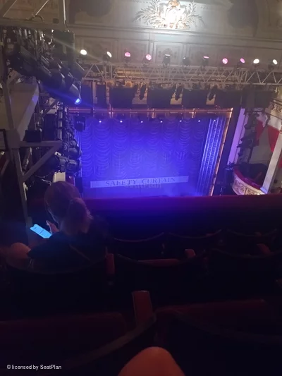 Vaudeville Theatre Upper Circle D2 view from seat photo