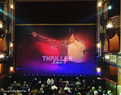 Lyric Theatre Dress Circle F6 view from seat photo