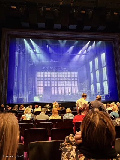 Prince Edward Theatre Stalls K22 view from seat photo