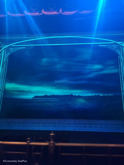 London Coliseum Stalls C18 view from seat photo