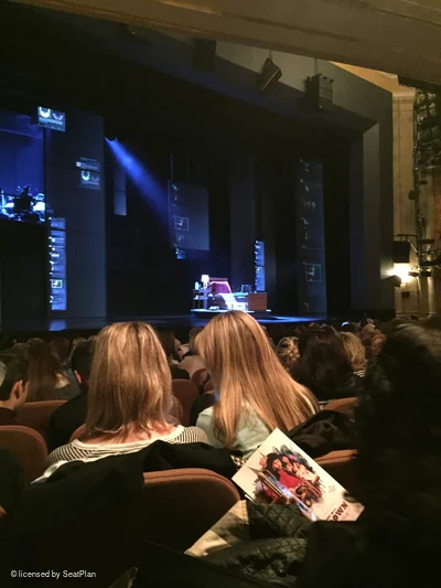 Music Box Theatre Orchestra N19 view from seat photo