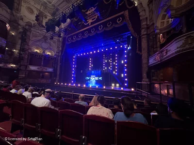 London Coliseum Stalls F7 view from seat photo