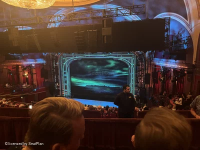 Broadway Theatre Rear Mezzanine C17 view from seat photo