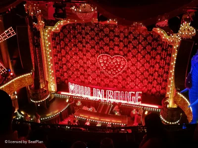 Piccadilly Theatre Grand Circle G9 view from seat photo