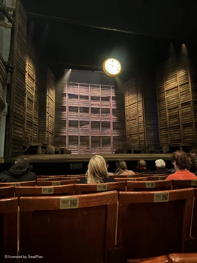 Harold Pinter Theatre Stalls G16 view from seat photo