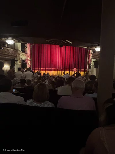 Garrick Theatre Stalls P7 view from seat photo