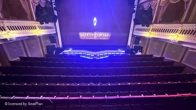 Criterion Theatre Dress Circle A13 view from seat photo