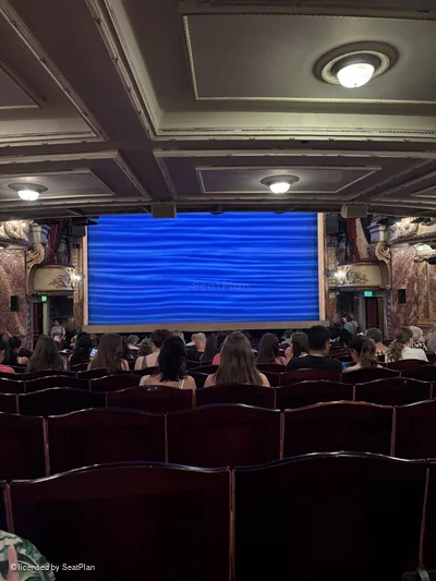 Novello Theatre Stalls V16 view from seat photo