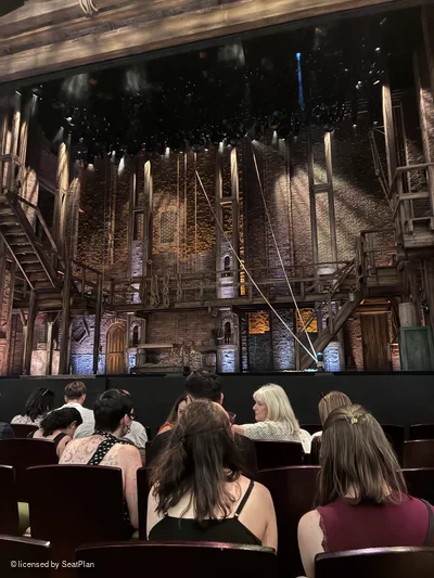 Victoria Palace Theatre Stalls F20 view from seat photo