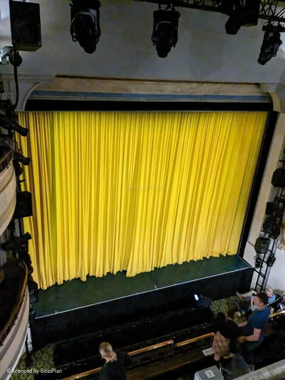 Fortune Theatre Upper Circle A3 view from seat photo