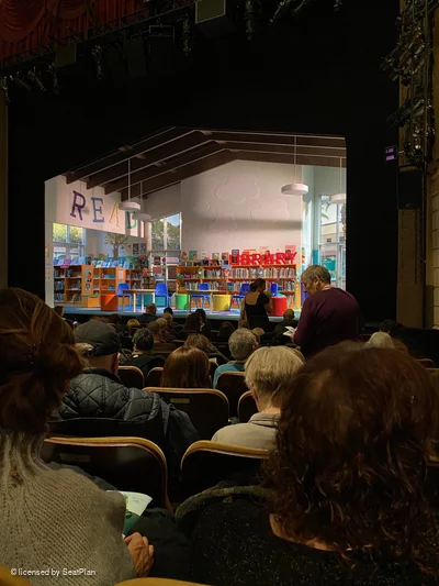 Samuel J. Friedman Theatre Orchestra H122 view from seat photo