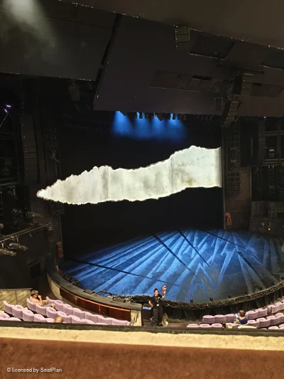 National Theatre - Olivier Circle A68 view from seat photo