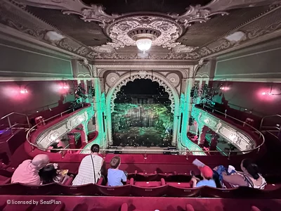 Lyric Hammersmith Upper Circle D11 view from seat photo