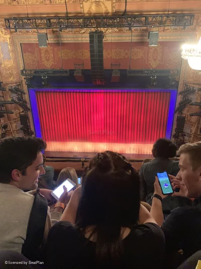 Longacre Theatre Balcony D105 view from seat photo