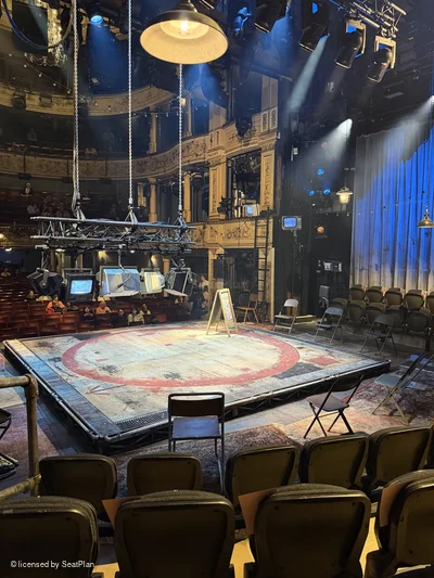 Tom Stoppard Theatre On Stage Seating D8 view from seat photo