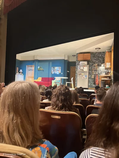 Samuel J. Friedman Theatre Orchestra E124 view from seat photo