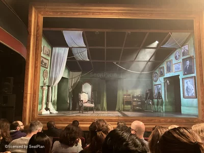 Charing Cross Theatre Stalls G8 view from seat photo
