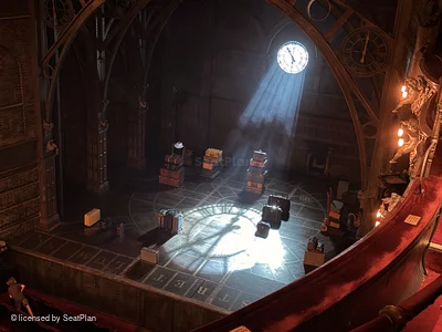 Palace Theatre Grand Circle C8 view from seat photo