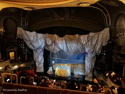 Majestic Theatre Rear Mezzanine A126 view from seat photo