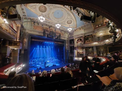 Theatre Royal Drury Lane Royal Circle D38 view from seat photo
