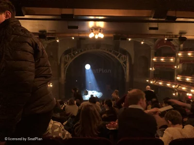 Lyric Theatre Dress Circle L103 view from seat photo