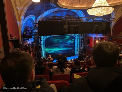 Broadway Theatre Rear Mezzanine H10 view from seat photo