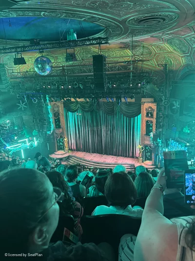 Studio 54 Theatre Mezzanine MM116 view from seat photo