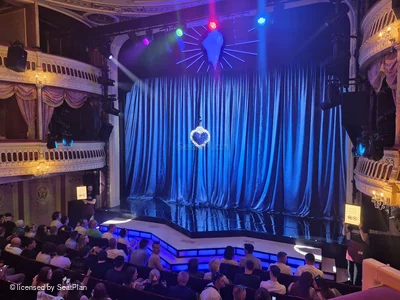 Criterion Theatre Dress Circle A8 view from seat photo