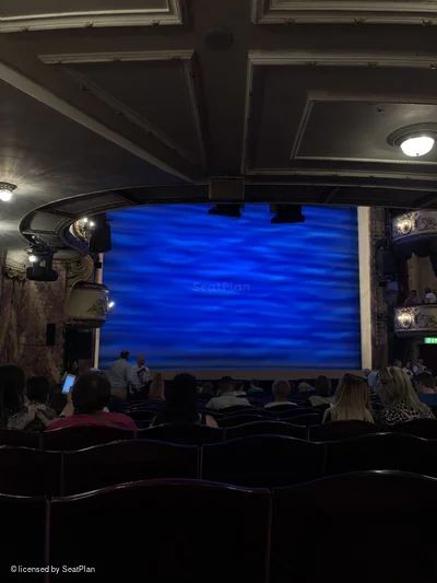 Novello Theatre Stalls S26 view from seat photo