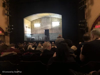 Golden Theatre Orchestra N103 view from seat photo