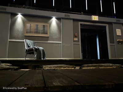 Gerald Schoenfeld Theatre Orchestra B104 view from seat photo
