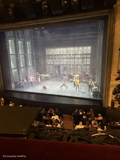Neil Simon Theatre Mezzanine A125 view from seat photo