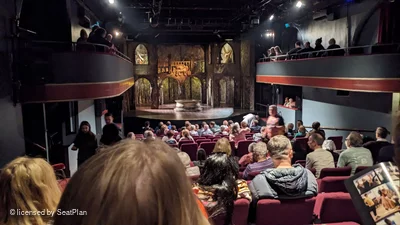 Charing Cross Theatre Stalls S11 view from seat photo