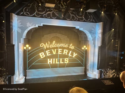 Trafalgar Theatre Dress Circle B18 view from seat photo