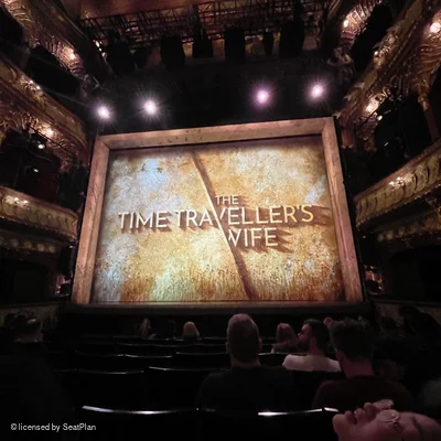 Apollo Theatre Stalls K9 view from seat photo
