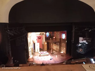 Duchess Theatre Dress Circle E18 view from seat photo