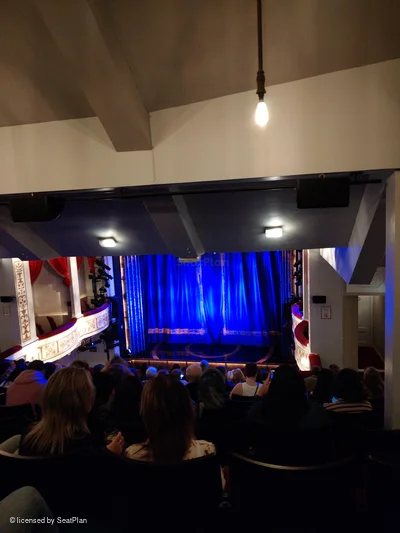 Vaudeville Theatre Dress Circle K16 view from seat photo