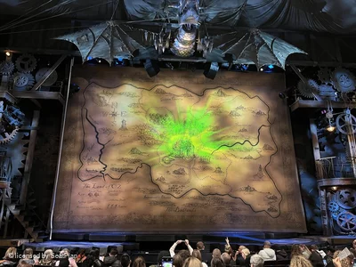 Gershwin Theatre Orchestra F108 view from seat photo