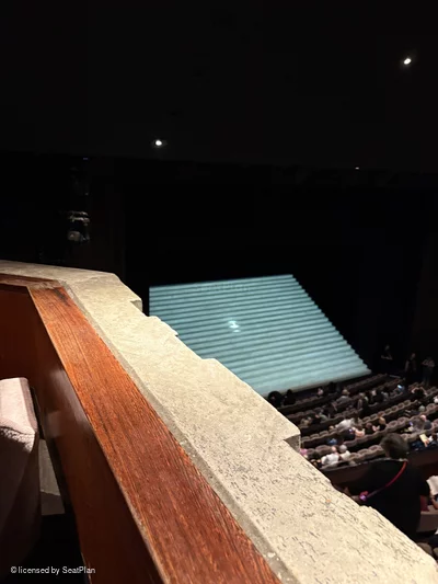 National Theatre - Lyttelton Circle Slips32 view from seat photo
