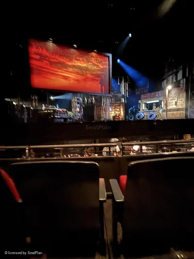 Sadler's Wells Stalls AA23 view from seat photo