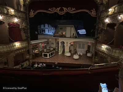 Apollo Theatre Dress Circle C15 view from seat photo