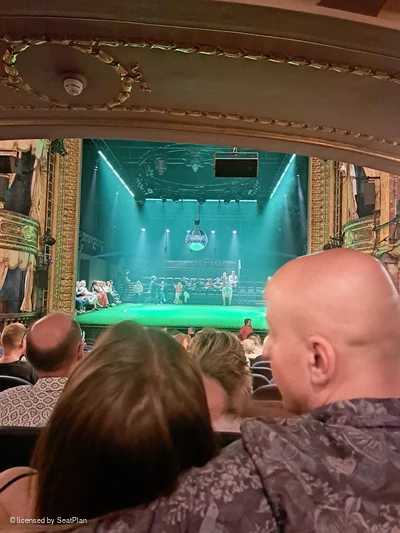 Theatre Royal Haymarket Stalls S6 view from seat photo