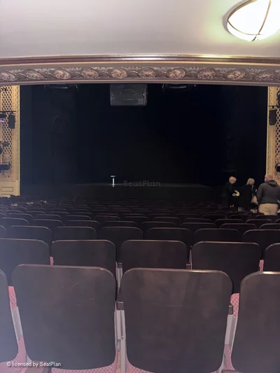 James Earl Jones Theatre Orchestra N110 view from seat photo