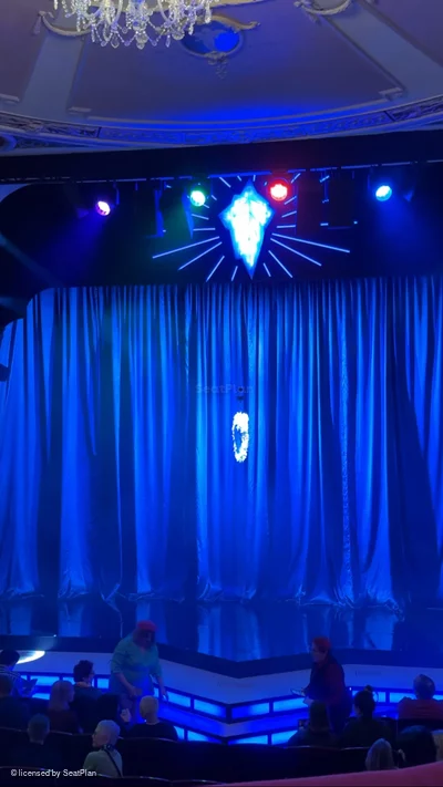 Criterion Theatre Dress Circle B13 view from seat photo