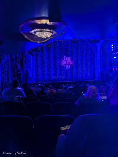 Lunt-Fontanne Theatre Orchestra T17 view from seat photo