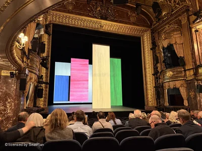 Theatre Royal Haymarket Stalls O17 view from seat photo
