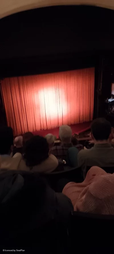 Duchess Theatre Dress Circle J20 view from seat photo