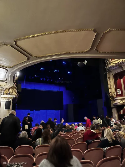 Noel Coward Theatre Stalls O28 view from seat photo