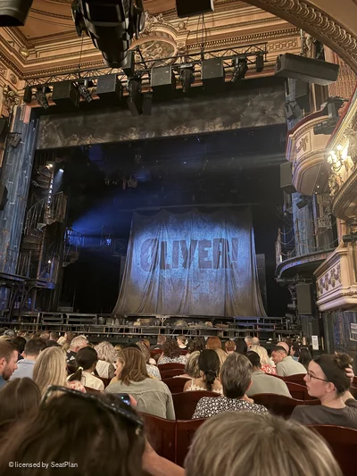 Gielgud Theatre Stalls L6 view from seat photo