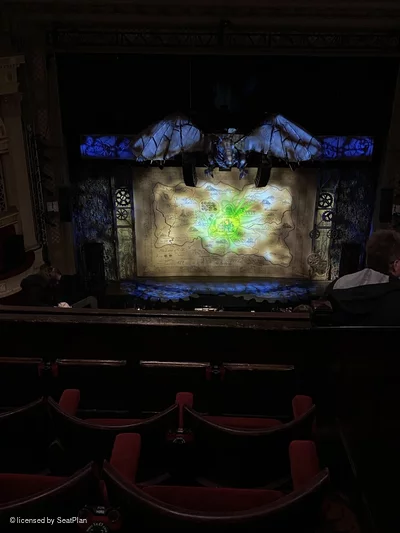 Edinburgh Playhouse Balcony J30 view from seat photo